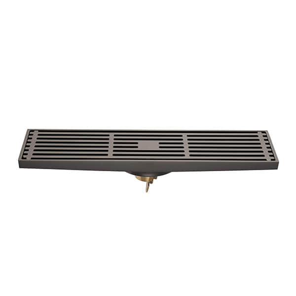 Copper long floor drain series