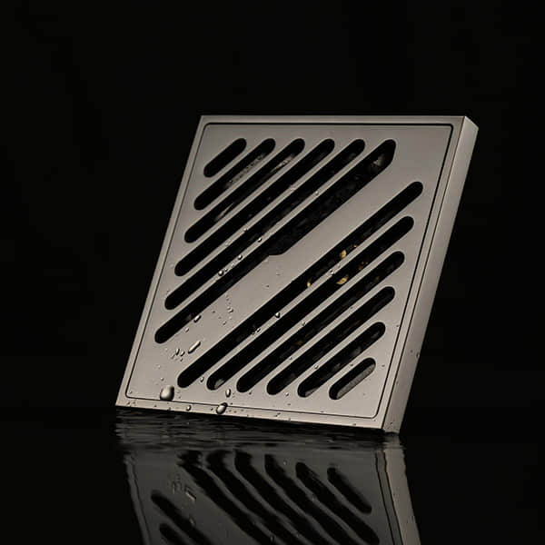 Copper square floor drain series